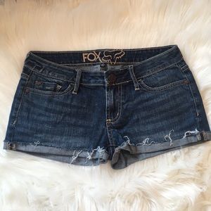 Fox Shorts - Fox Racing Denim Shorts Fox Shorts - Fox Racing Denim Shorts